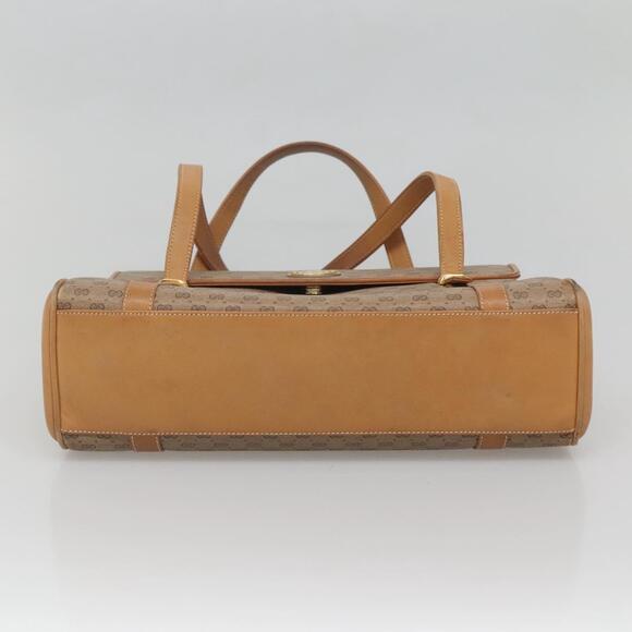 GUCCI Micro GG Supreme Hand Bag Pvc Beige Gold 000 46 000 46 - Picture 9 of 16